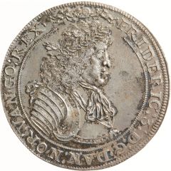 1 Speciedaler - Frederik III Type XIX