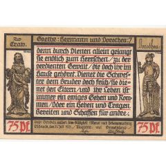 75 Pfennig Goethe Series - Issue 7