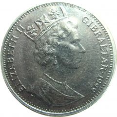 1 Crown - Elizabeth II Franklin D. Roosevelt