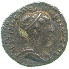Denarius - Faustina the Younger VENVS, Venus