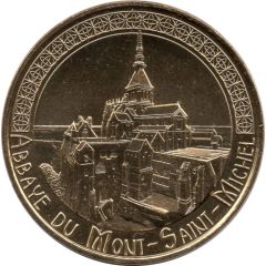 Monnaie de Paris Tourist Token - Abbaye du Mont-Saint-Michel