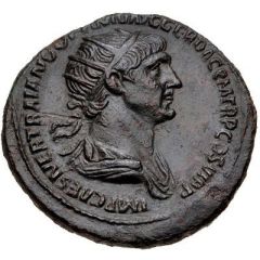 Dupondius - Trajan SENATVS POPVLVSQVE ROMANVS S C
