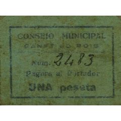 1 Peseta Canet lo Roig