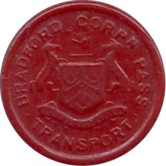 1/2 Penny - Bradford Corporation Transport