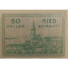 50 Heller Ried bei Mauthausen