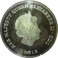 1/2 Crown - Elizabeth II Commemoration of Birth