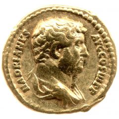 Aureus - Hadrian VIRTVTI AVG, Virtus