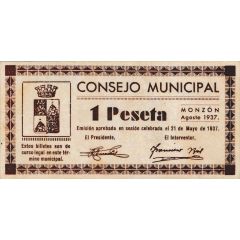 1 Peseta Monzón