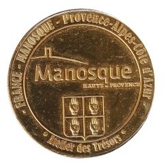 Jeton touristique - Atelier des Trésors - Manosque