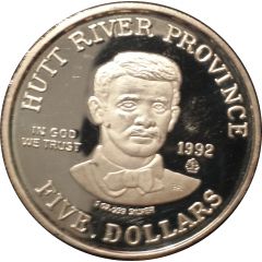 5 Dollars - Leonard I Albert Spalding