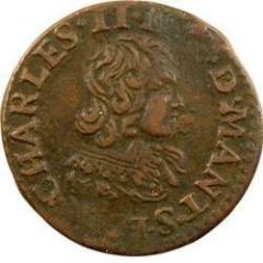 Double Tournois - Charles II 23rd type