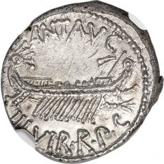Denarius - Mark Antony LEG II