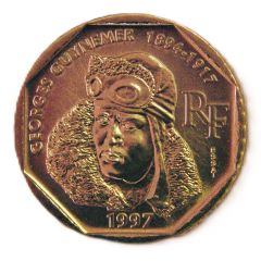 2 francs Guynemer Essai nickel