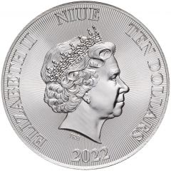 10 Dollars - Elizabeth II Roaring Lion