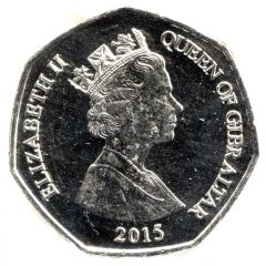 50 Pence - Elizabeth II Christmas