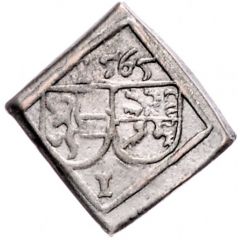 1 Pfennig - Johann Jakob Khuen von Belasi mule
