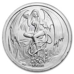 2 oz Silver - Temptation of the Succubus Pheli Mint