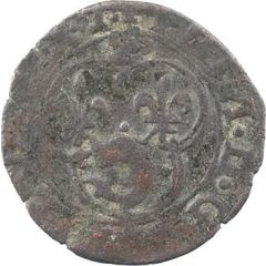 Double Tournois of Dauphine with crosslet - Francis I trilobe