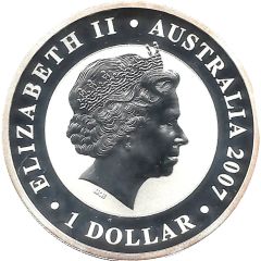 1 Dollar - Elizabeth II 4th Portrait - Koala - Silver Bullion Coin
