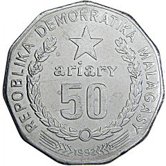50 Ariary motto A