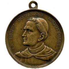 Fr. Henri Dominique Lacordaire - Médaille de L. Penin à Lyon