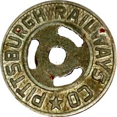 1 Fare - Pittsburgh Railways Co. Pittsburgh, Pennsylvania
