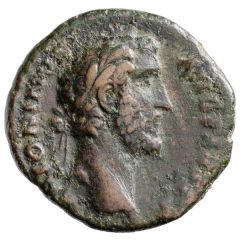As - Antoninus Pius TR POT COS IIII S C, Ceres