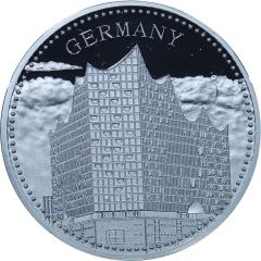 1/4 oz Silver Elbphilharmonie
