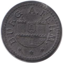 5 Pfennig - Burg auf Fehmarn