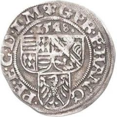 1 Spitzgroschen - Gebhard VII, John George I and Peter Ernest I