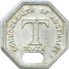 Token - Commonwealth of Australia Tea Token - Brisbane & Sydney