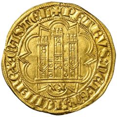 Dobla of 20 maravedis - Pedro I
