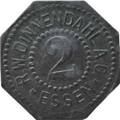2 Pfennig - Essen R.W. Dinnendahl