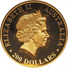 200 Dollars - Elizabeth II 4th Portrait - Koala - Gold Bullion Coin
