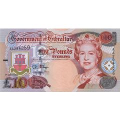 10 Pounds - Elizabeth II George Augustus Eliott