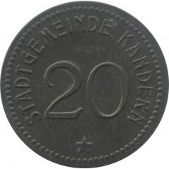 20 Pfennig - Kandern