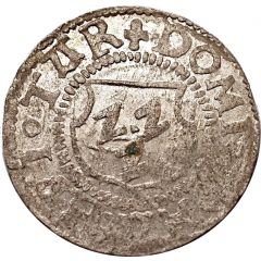 1 Schilling - Johannes VI Bey Pointy shields, dotted circle