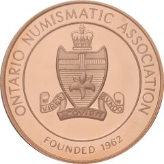 Medal - Ontario Numismatic Association Canada 150