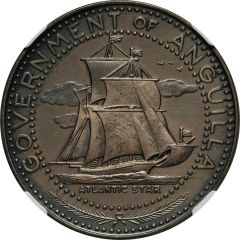 4 Dollars Atlantic Star; Obverse Trial