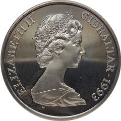 1 Crown - Elizabeth II King George I