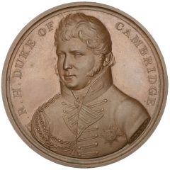 Medal - George III Re-enter to Hanover, bronze