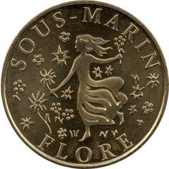 Monnaie de Paris Tourist Token - Lorient Sous-marin Flore - La Déesse