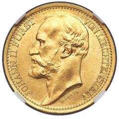 20 Kronen - Johann II Pattern