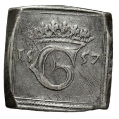 16 Öre 'Klippingar' - Gustav Vasa Square type, Åbo mint