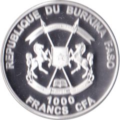 1000 Francs CFA The Sacred Crocodile
