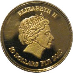10 Dollars - Elizabeth II Neptune
