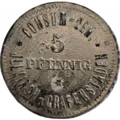 5 Pfennig - Illkirch Consum-Genossenschaft