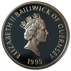 1 Pound - Elizabeth II Queen Mother - Silver
