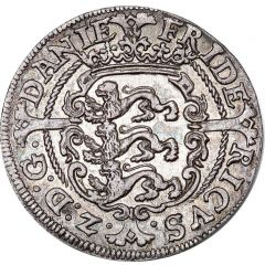 8 Skilling Dansk - Frederik II Frederiksborg mint