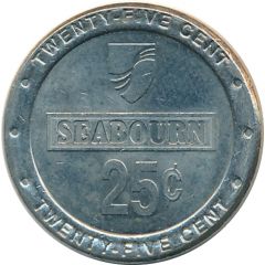 25 Cent Gaming Token - Seabourn